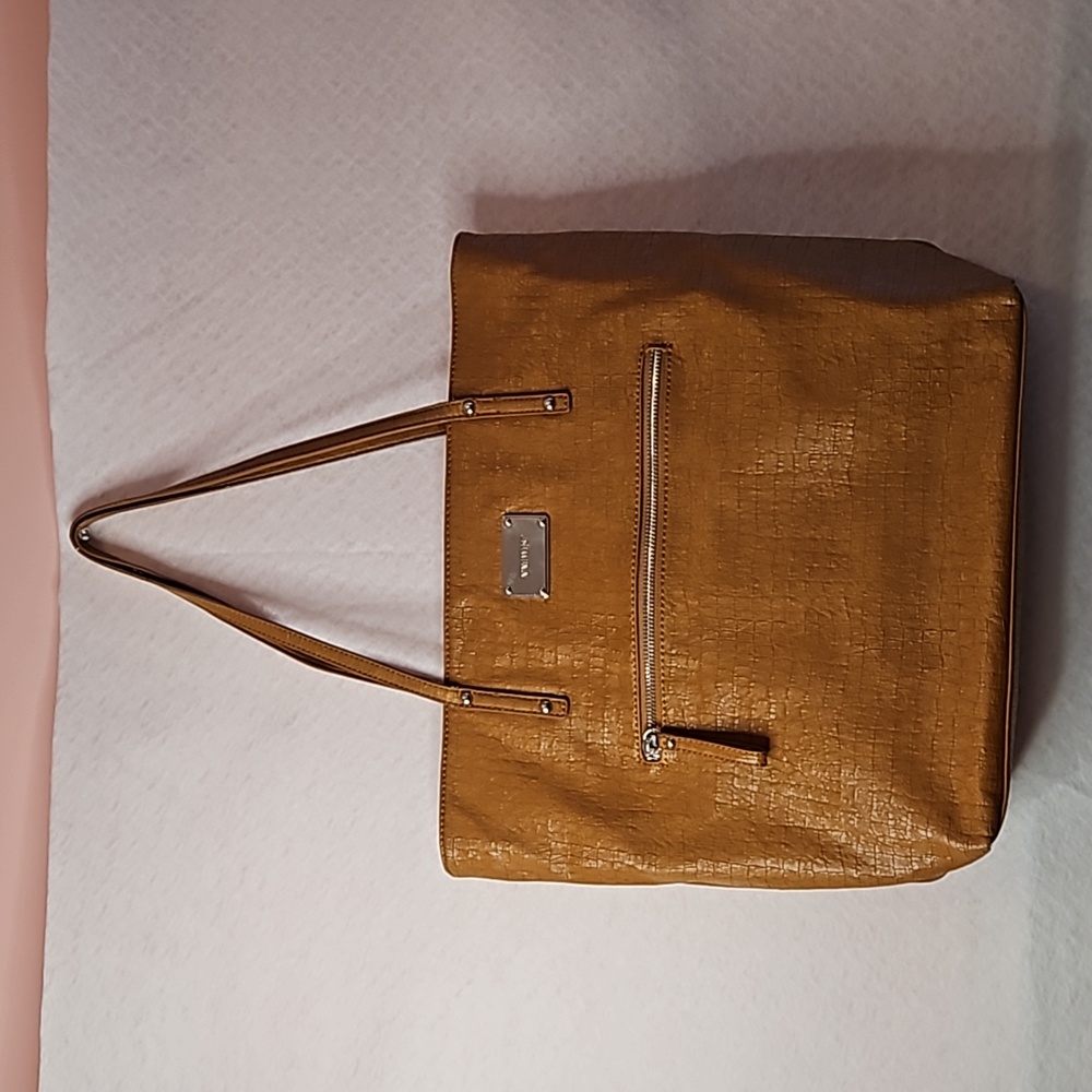 Nine West women croodile print tote bag purse pocketbook